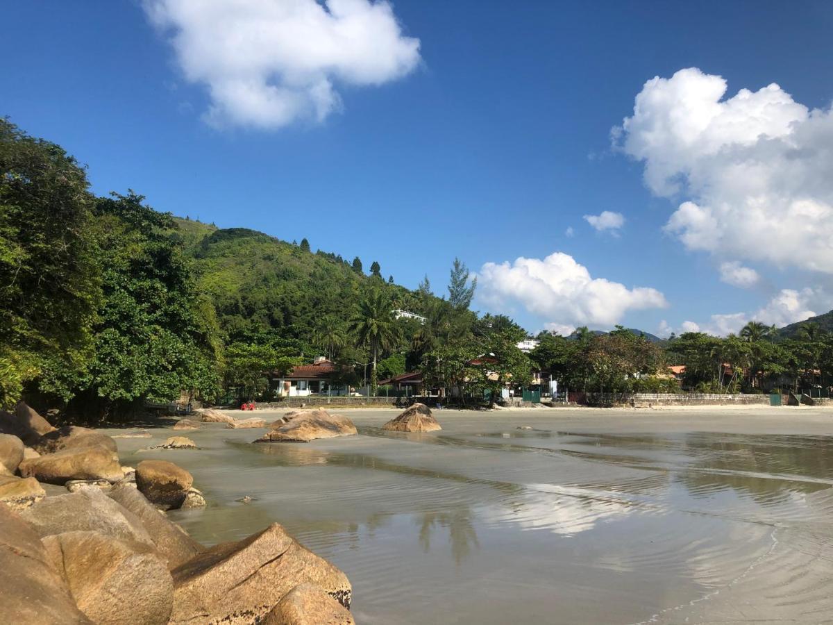 Apartamento Ubatuba Vista Para O Mar E Pe Na Areia - Praia Das Toninhas Exterior photo